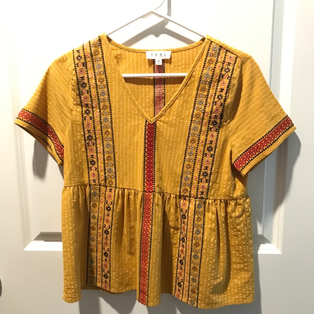 THML peplum top